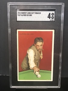 1912 T227 Honest corte largo Alfredo De Oro SGC 4 en muy buen estado-ex grado más alto - Imagen 1 de 4