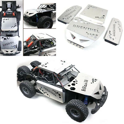 Edelstahl Armor Platte für  SUPER BAJA REY 2.0 RC Modell Auto Crawler 1:6 - Bild 1 von 4