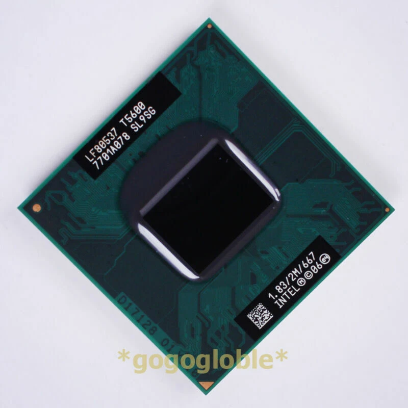 Working Intel Core 2 Duo T5600 1.83 GHz Dual-Core SL9SG SL9U3 CPU Processor - Image 1 of 1