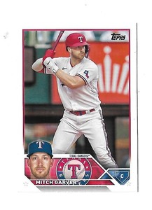 2023 TOPPS UPDATE MITCH GARVER #177 RANGERS