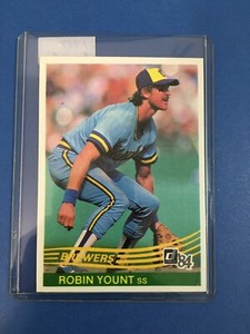 F107,944  1984 Donruss #48 Robin Yount Milwaukee Brewers