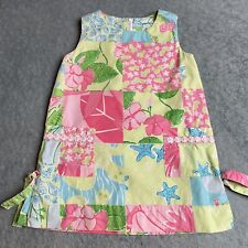 Lilly Pulitzer Size 3T Island Patch Dress White Label 