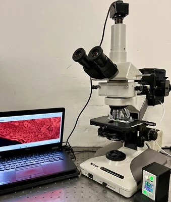 Nikon Optiphot 2  Broadband 400nm-610nm LED Fluorescence Phase Microscope - Image 1 of 4