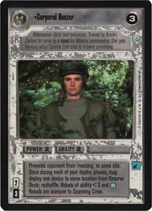 Corporal Beezer (Endor) | Descifrador Star Wars CCG | CASI NUEVO/LP - Imagen 1 de 1
