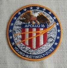 Apollo 16 NASA Souvenir Patch Young Mattingly Duke