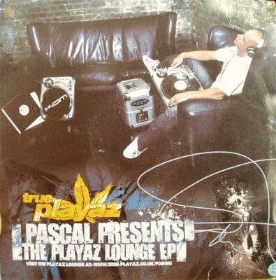 Pascal Ft MC FATS - Playaz Lounge EP 12" Vinyl DJ Hype Jungle Drum and Bass VG Foto 1 de 2