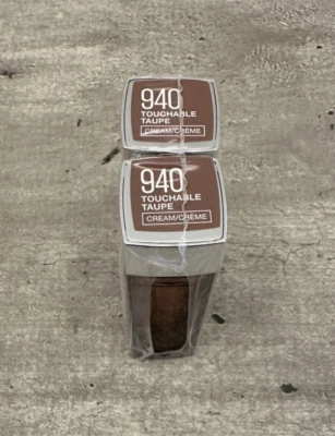 2 Pack - Maybelline Color Sensational Cream Lipstick - 940 Touchable Taupe - NEW - Image 1 of 4