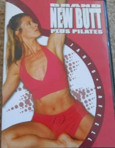 Janis Saffell Brand New Butt & + Pilates Workout DVD Fitness Exercise Core Abs - Picture 1 of 1