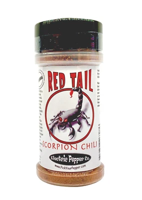 Scorpion Chili Pepper Powder Hot Spice Trinidad Moruga Red Tail Seasoning 2 oz. - Image 1 of 4