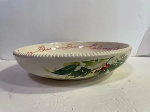 Better Homes & Gardens Winter Botanicals Serving Bowl - Christmas - MINT - Picture 1 of 3