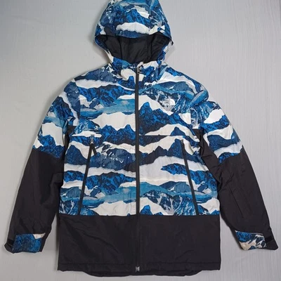 Chaqueta The North Face Freedom Extreme para niños XXL 18-20 camuflaje de montaña con capucha Foto 1 de 4