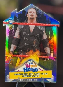 2021 Topps Chrome WWE In Your House Undertaker Die-Cut #IYH-17 - Picture 1 of 2