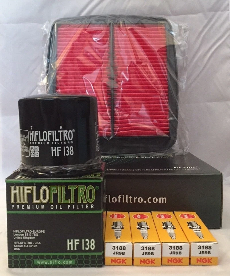 Kit de servicio para filtros y bujías NGK Suzuki GSF1200 BANDIT (1996 a 1999) Foto 1 de 4