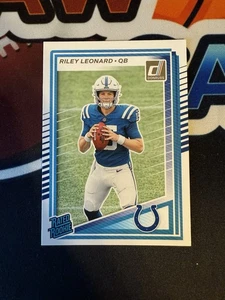 2025 Panini Donruss - Rated Rookie Riley Leonard (RC) #341 - Indianapolis Colts - Picture 1 of 2