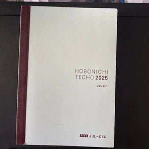 Hobonichi Techo 2025 japanisches Original Avec Buch [A6 Format/tägliche Mängel Fotos - Bild 1 von 4