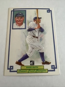 1984 DONRUSS GRAND CHAMPION OVERSIZED BASEBALL CARD BABE RUTH #1 HOF - Picture 1 of 5