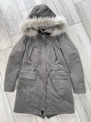 Veste style parka femme Oakwood avec capuche fourrure - Medium - Photo 1/4