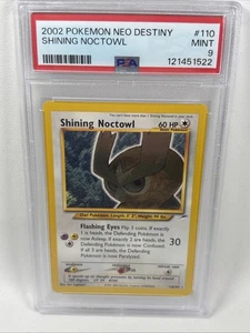 2002 Pokemon Neo Destiny #110 Shining Noctowl PSA 9 - New Grade - Bild 1 von 6