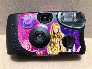 Rara fotocamera monouso Hannah Montana Secret Star 2011 con flash integrato - Foto 1 di 9