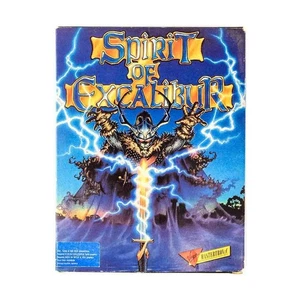 Virgin Interactive Entertainmen Computer Gam  Spirit of Excalibur (MS-D VG+/EX - Picture 1 of 2