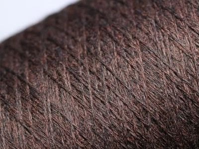 P17 (80€/kg) 100g CASHWOOL EXTRAFEINE MERINOWOLLE MAHAGONI (30/2) Zwirn Wolle - Bild 1 von 4