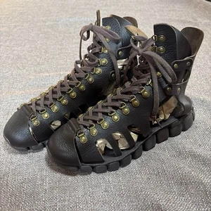 Seltene Adidas x Jeremy Scott adiMEGA FLEX Sandalen 28 $ cm Pantoletten schwarz - Bild 1 von 10