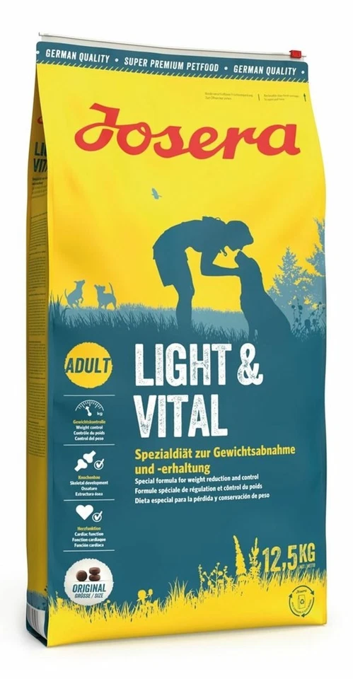 Josera Light & Vital Hundefutter - 12,5kg
