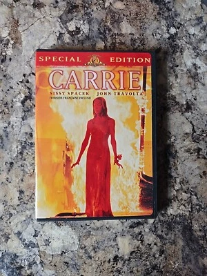 Carrie Special Edition 1976 ( DVD, 2004 )  Bilingual Sissy Spacek John Travolta - Image 1 of 2
