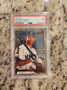 1994 Upper Deck SP Foil Die Cut #15 Alex Rodriguez PSA 7 NM Seattle Mariners