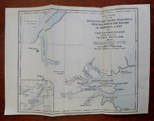 Grinnell Land Nunavut Canada Buchanan Bay 1899 Johnston detailed geographic map