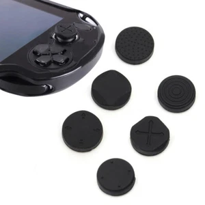 1Set Silicone Grip Analog Joystick Cap Cover Button For PS Vita PSV 1000 2000 - Picture 1 of 12
