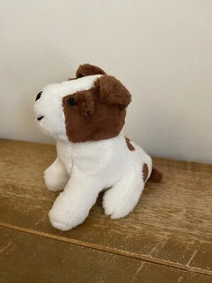 Boots Dog Soft Toy From Poorly Vet Set 6” Brown & White Plush Jack Russell? Rare - Image 1 of 4