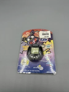 Vintage My Baby Bat Black And Grey Virtual Pet Tamagotchi Tested & WORKS! - Picture 1 of 11