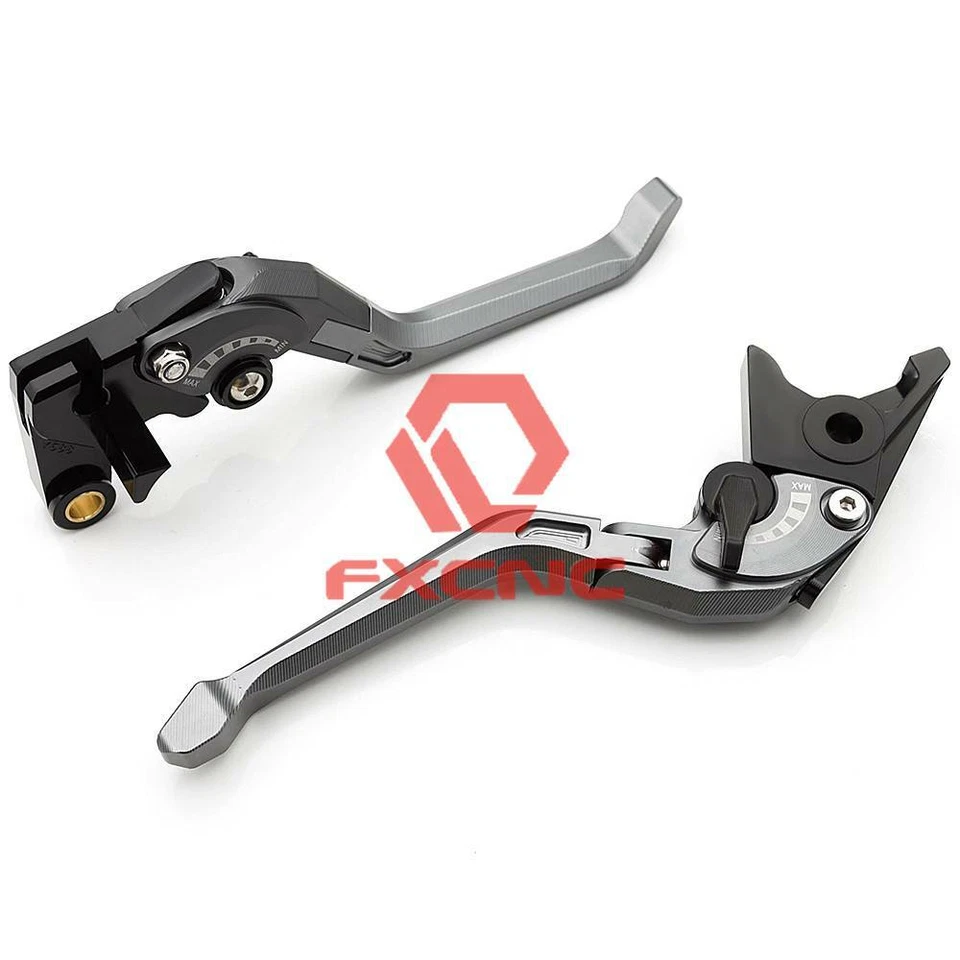 Palancas de embrague de freno 5D Aniti-plegables romboidales para MV Agusta Brutale/Dragster 800 Foto 1 de 4