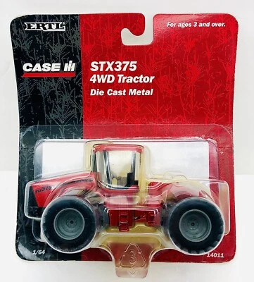 Ertl Case Ih Stx 375 Tractor W/triples #14011 from 2000 Brand New 1/64th Scale - Image 1 of 3