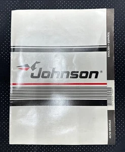 1988 40-50Hp Johnson Maintenance Manual Spanish French English Portuguese 398287 - Picture 1 of 4