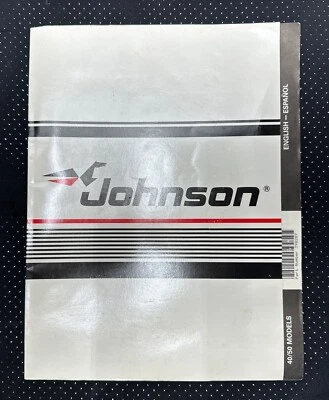 1988 40-50Hp Johnson Maintenance Manual Spanish French English Portuguese 398287 - Image 1 of 4