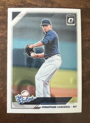 2019 Donruss Optic The Rookies  Jonathan Loaisiga #TR-7 New York Yankees - Image 1 of 2