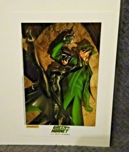 GREEN HORNET Promo Card - (#1 cover) - J. Scott Campbell 5"x7" Dynamite Ent.