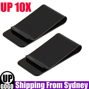 1-10PCS Money Clip Note Card Holder Stainless Steel Mens Wallet Ladies Purse Bag - Picture 1 of 12