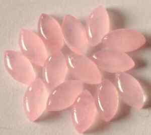 SALE!! GREAT PINK JADE 2X4 mm TO 10X20 mm MARQUISE Cabochon loose Gemstone