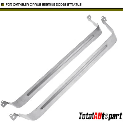 2x Fuel Tank Strap for Chrysler Cirrus Plymouth Breeze 98-00 Dodge Stratus 98-04 - Image 1 of 4