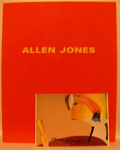 Allen Jones signiert Karte Original signed Unterschrift Signatur Autogramm - Picture 1 of 2