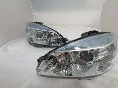 POUR MERCEDES C W204  2007-03.2011 PHARE AVANT +DROIT GAUCHE ÉLECTRIQUE MOTEUR; - Photo 1/4