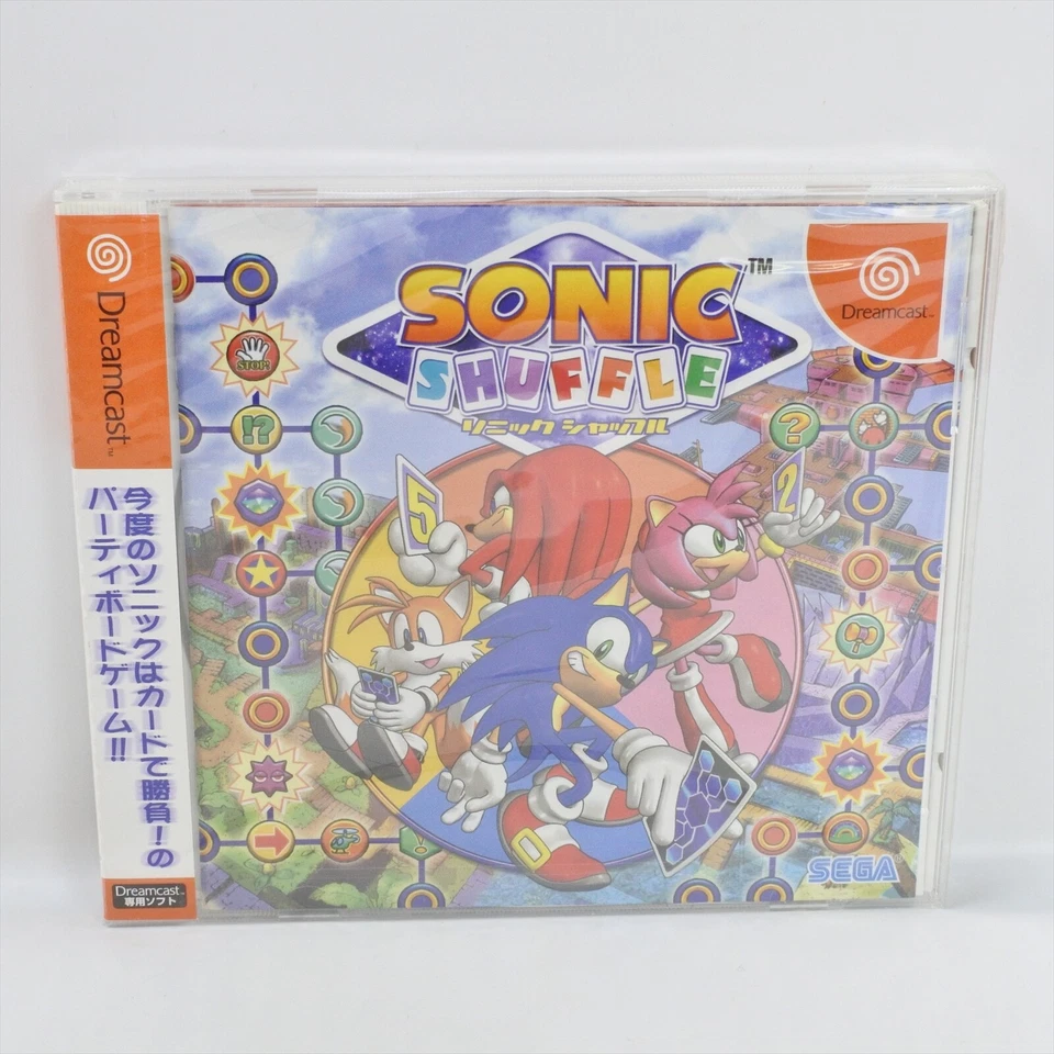 SONIC SHUFFLE Brand NEW Dreamcast Sega 1821 dc - Image 1 of 4