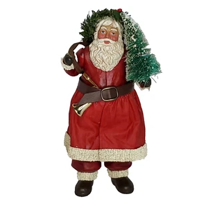 Clothtiques Kris Kringle Old Time Santa Figurine Possible Dreams 625104 - Picture 1 of 6