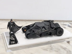 Time Micro 1/64 Scale The Dark Knight Rises Batmobile Tumbler w Figure - Picture 1 of 5