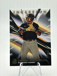 2023 BOWMAN INCEPTION- DANIEL MONTESINO- BASE #56- SAN DIEGO PADRES - Picture 1 of 2