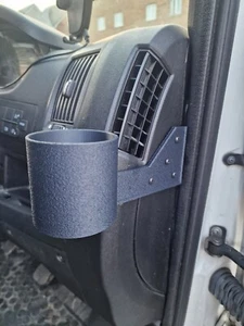 Peugeot Boxer Fiat Ducato Citroen Relay (2006-2023) Universal Drink Cup Holder - Picture 1 of 8