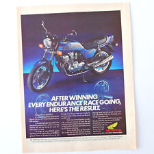 HONDA CB900FZ / Advert Reklame Publicidad Pubblicita Motorbike Motorrad Vintage